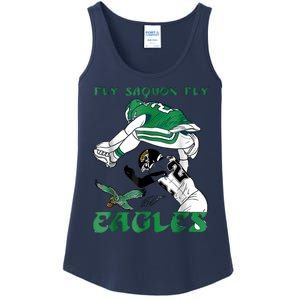 Fly Saquon Eagles Ladies Essential Tank