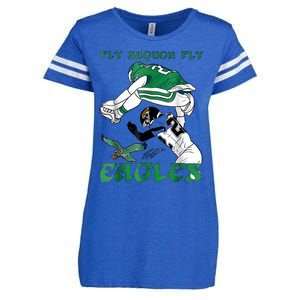 Fly Saquon Eagles Enza Ladies Jersey Football T-Shirt