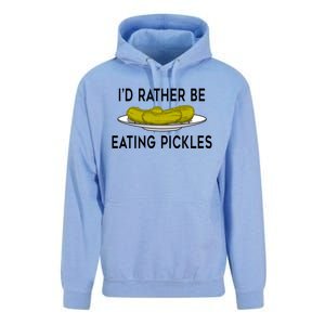 Funny Saying Eating Pickles Cute Ferted Cucumber Gift Unisex Surf Hoodie