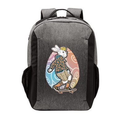 Funny Skateboarding Easter Bunny Rabbit Vector Backpack