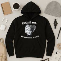 Funny Squirrel Excuse Me Your Birdfeeder Is Empty Hoodie