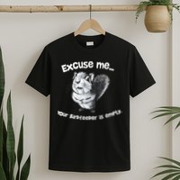 Funny Squirrel Excuse Me Your Birdfeeder Is Empty T-Shirt