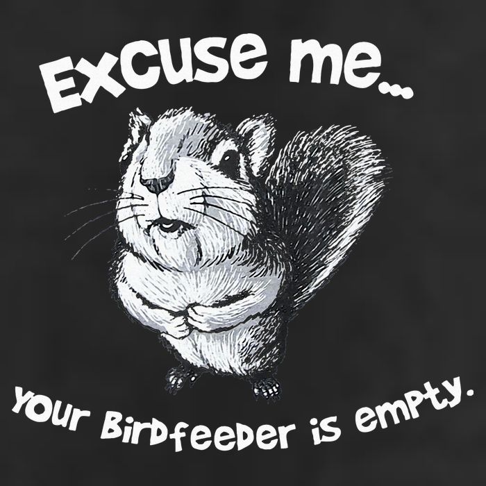 Funny Squirrel Excuse Me Your Birdfeeder Is Empty 25L Jumbo Tote