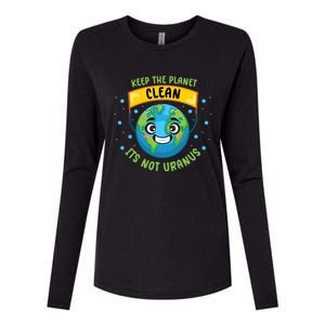 Funny Science Earth Day Awareness Climate Change Protest Gift Womens Cotton Relaxed Long Sleeve T-Shirt