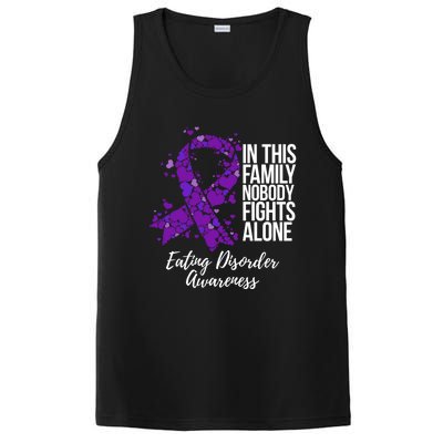 Family Support Eating Disorder Awareness Cute Gift PosiCharge Competitor Tank