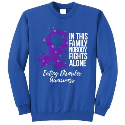 Family Support Eating Disorder Awareness Cute Gift Sweatshirt