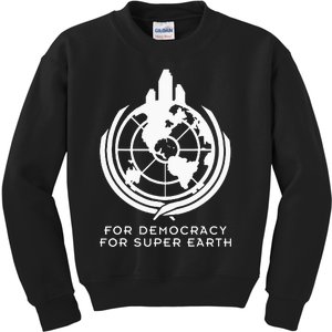 For Super Earth Hell Of Divers Helldiving Kids Sweatshirt