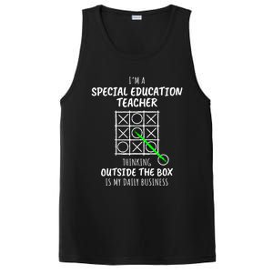 Funny Special Education Teacher Great Gift PosiCharge Competitor Tank