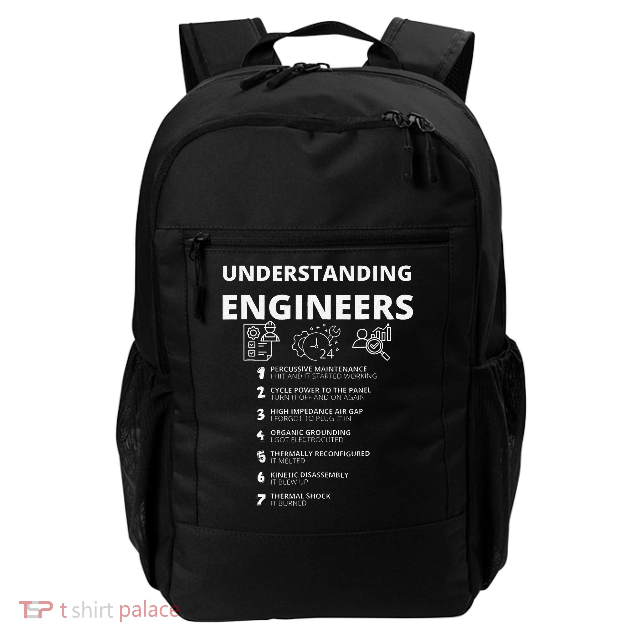 Funny Sarcastic Engineering Gift Understanding Engineers Gift Daily Commute Backpack