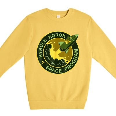 Funny Space Exploration Tee Hyrule Korok Space Program Premium Crewneck Sweatshirt