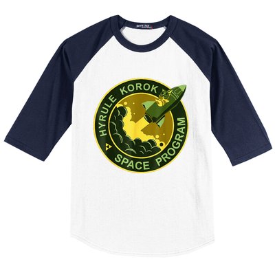 Funny Space Exploration Tee Hyrule Korok Space Program Baseball Sleeve Shirt