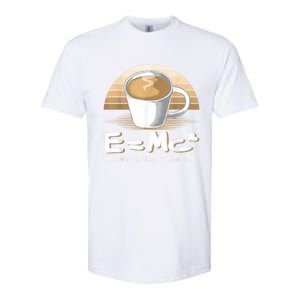 Funny Science, E=MC2 Coffee Energy Milk Coffee Formula Softstyle CVC T-Shirt