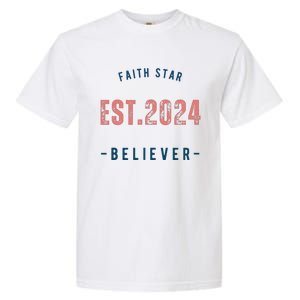 Faith Star Est.2024 Believer Garment-Dyed Heavyweight T-Shirt