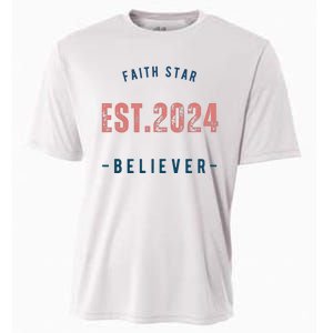 Faith Star Est.2024 Believer Cooling Performance Crew T-Shirt