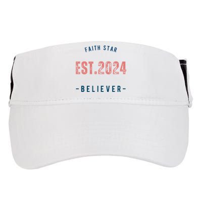 Faith Star Est.2024 Believer Adult Drive Performance Visor