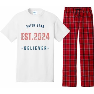 Faith Star Est.2024 Believer Pajama Set