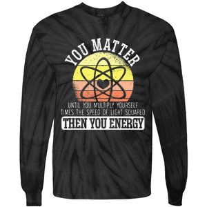 Funny Science Experiement Biology Scientist Chemistry Tie-Dye Long Sleeve Shirt