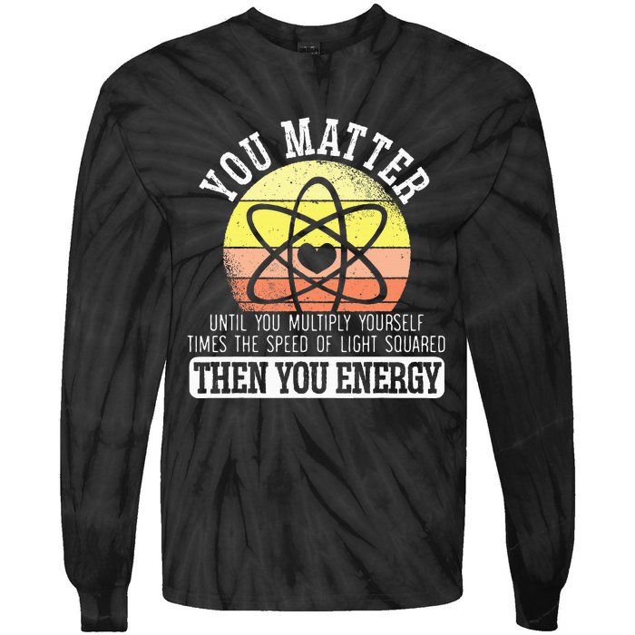 Funny Science Experiement Biology Scientist Chemistry Tie-Dye Long Sleeve Shirt