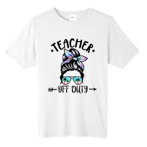 Funny Summer End Of School Year Teacher Off Duty Tall Fusion ChromaSoft Performance T-Shirt