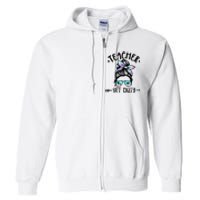 Funny Summer End Of School Year Teacher Off Duty Full Zip Hoodie