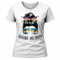 Funny Summer End Of School Year Teacher Off Duty Women's T-Shirt