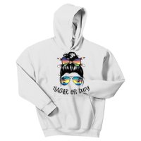 Funny Summer End Of School Year Teacher Off Duty Kids Hoodie