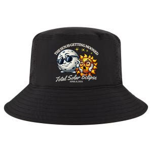 Funny Solar Eclipse April 2024 Sun Is Getting Mooned Cool Comfort Performance Bucket Hat