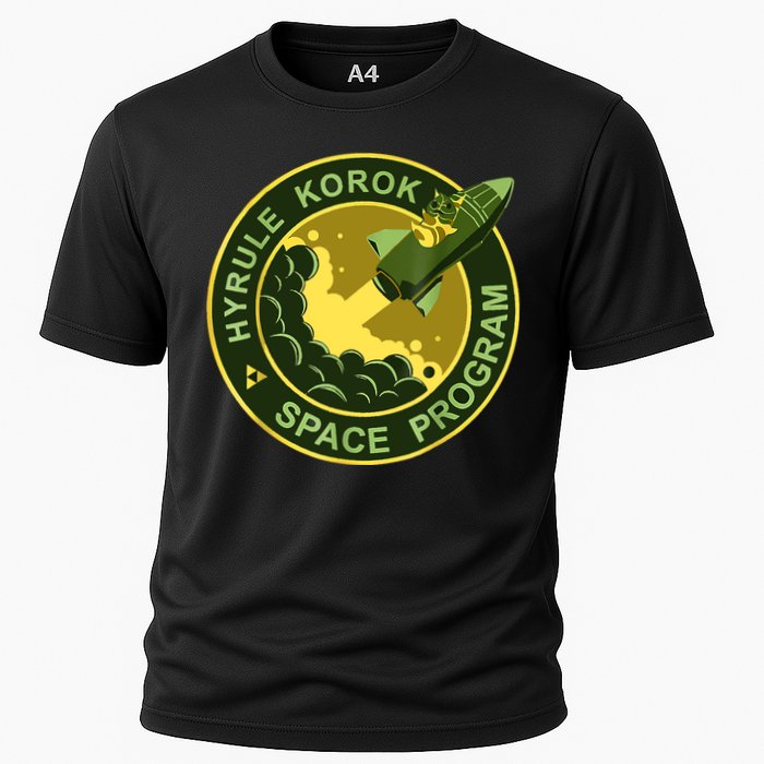 Funny Space Exploration Tee Hyrule Korok Space Program Cooling Performance Crew T-Shirt