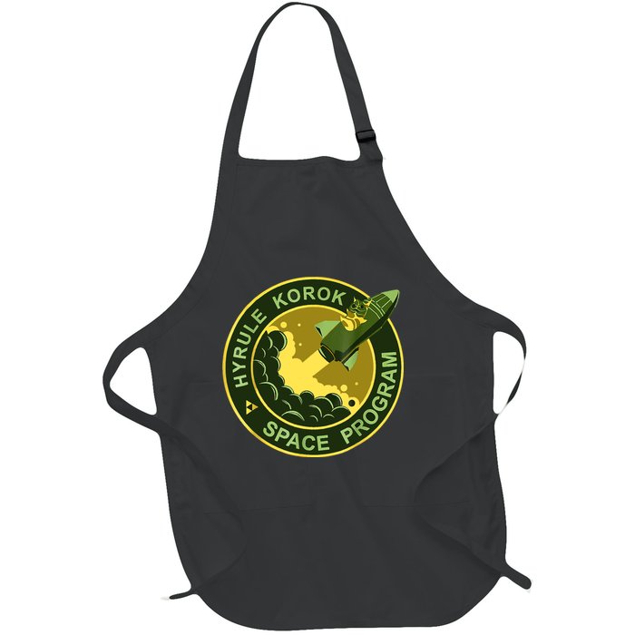 Funny Space Exploration Tee Hyrule Korok Space Program Full-Length Apron With Pockets