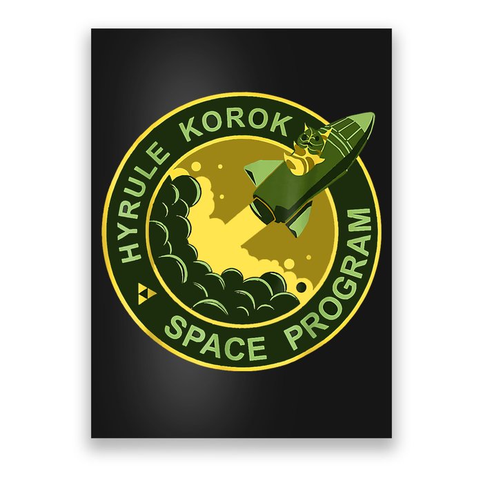 Funny Space Exploration Tee Hyrule Korok Space Program Poster