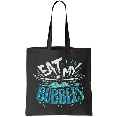 Funny Swimming Float Eat My Bubbles Bag