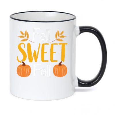 Fall Sweet Fall 11oz Black Color Changing Mug