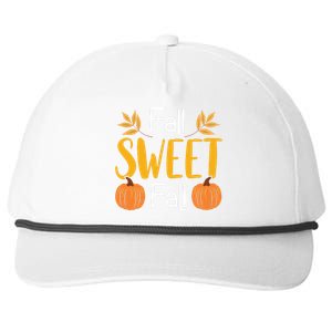 Fall Sweet Fall Snapback Five-Panel Rope Hat