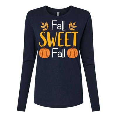 Fall Sweet Fall Womens Cotton Relaxed Long Sleeve T-Shirt