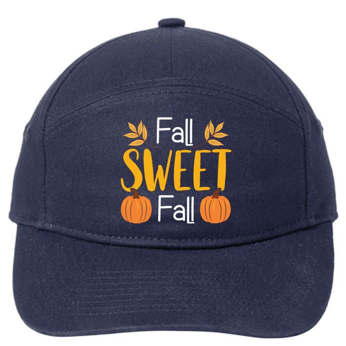 Fall Sweet Fall 7-Panel Snapback Hat