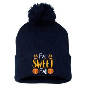 Fall Sweet Fall Pom Pom 12in Knit Beanie