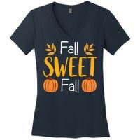 Fall Sweet Fall Women's V-Neck T-Shirt