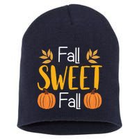 Fall Sweet Fall Short Acrylic Beanie