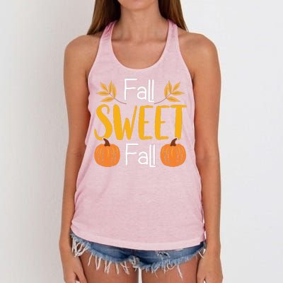 Fall Sweet Fall Women's Knotted Racerback Tank