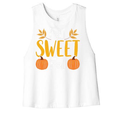 Fall Sweet Fall Women's Racerback Cropped Tank