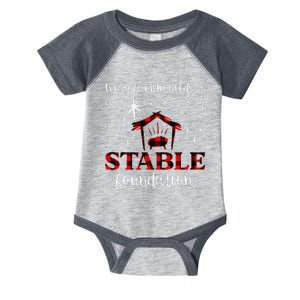 Family Stable Foundation Christmas Nativity Christ Pajamas Infant Baby Jersey Bodysuit