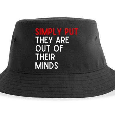 Funny Saying Sustainable Bucket Hat