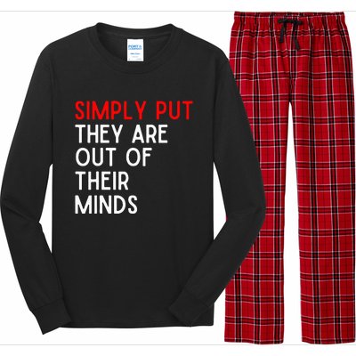 Funny Saying Long Sleeve Pajama Set