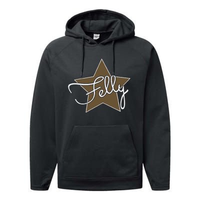 Felly Star Performance Fleece Hoodie