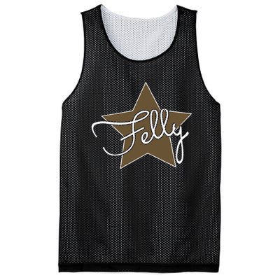 Felly Star Mesh Reversible Basketball Jersey Tank