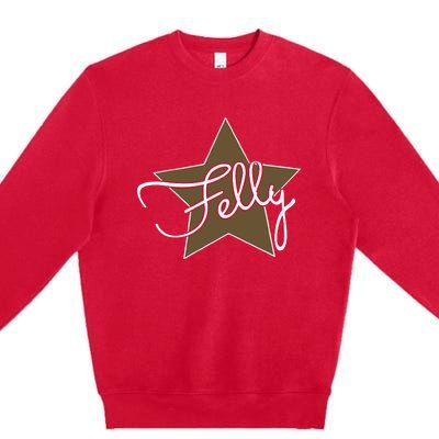 Felly Star Premium Crewneck Sweatshirt