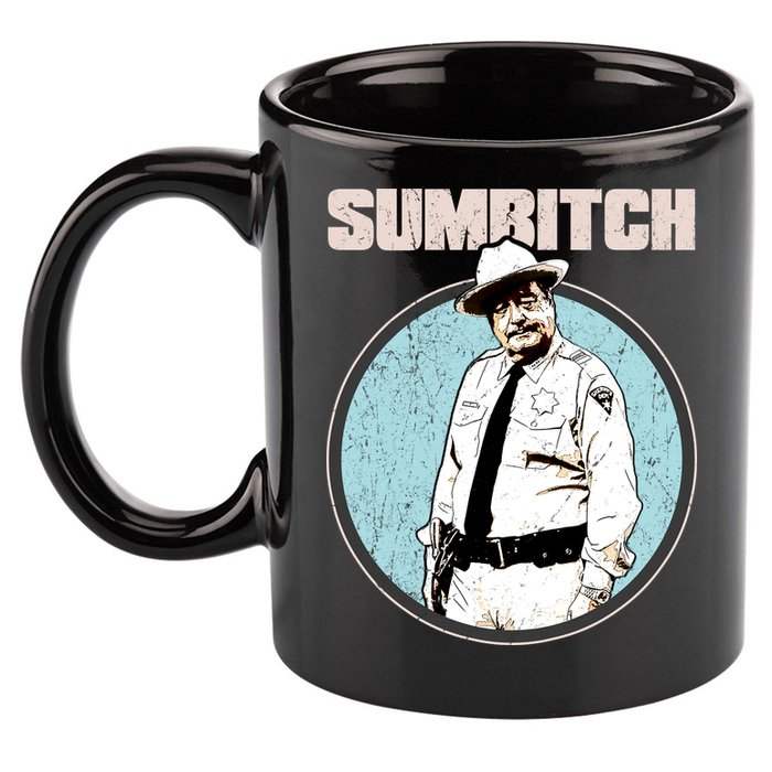 Funny Sumbitch 70's Movie Quote 11oz C Handle Ceramic Mug
