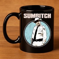 Funny Sumbitch 70's Movie Quote 11oz C Handle Ceramic Mug