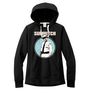 Funny Sumbitch 70's Movie Quote Women's Fleece Hoodie