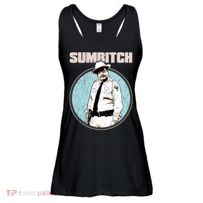 Funny Sumbitch 70's Movie Quote Ladies Essential Flowy Tank